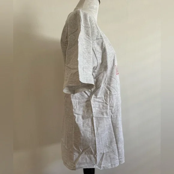 GR8 Dogs Gildan Heather Gray XL Dalmatian Embroidered Short Sleeve Tee - Picture 4 of 7